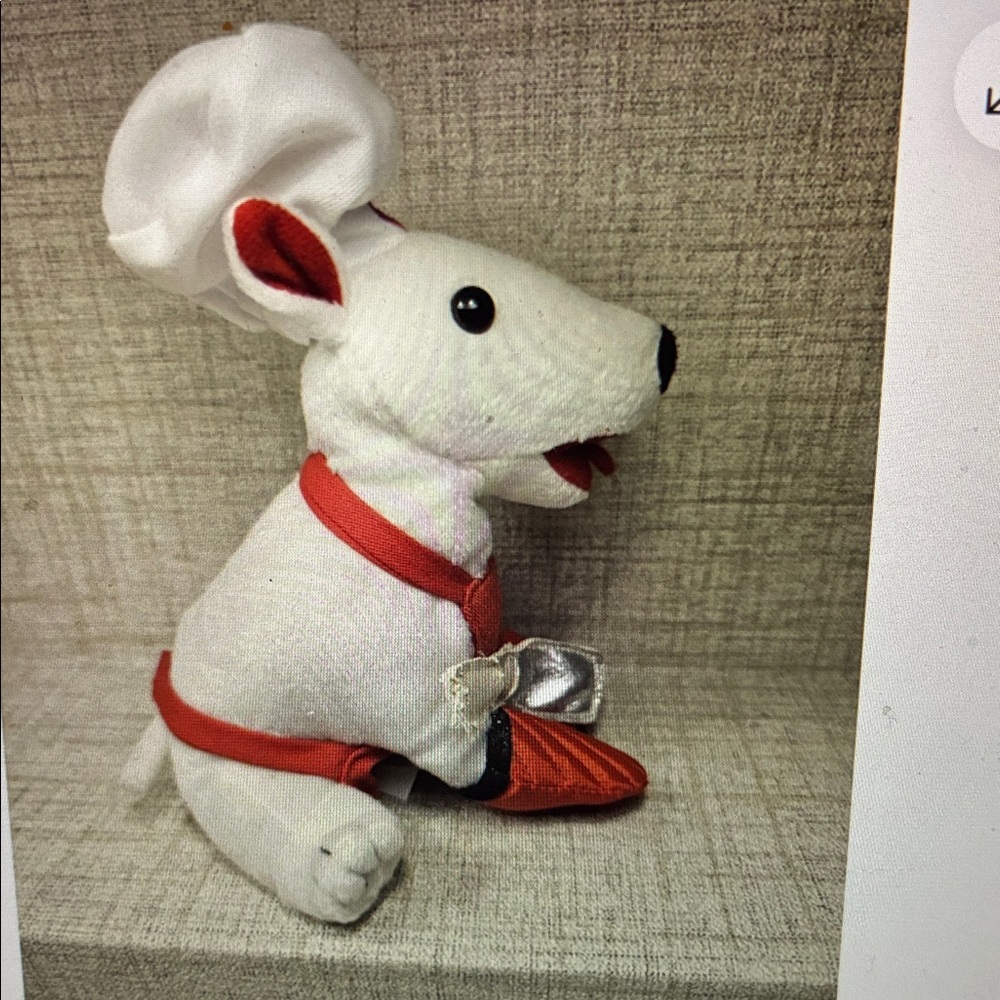 Target Bullseye Dog Plush Toy Cooking spatula oven mitts chefs Hat Apron 2011 - Picture 3 of 6